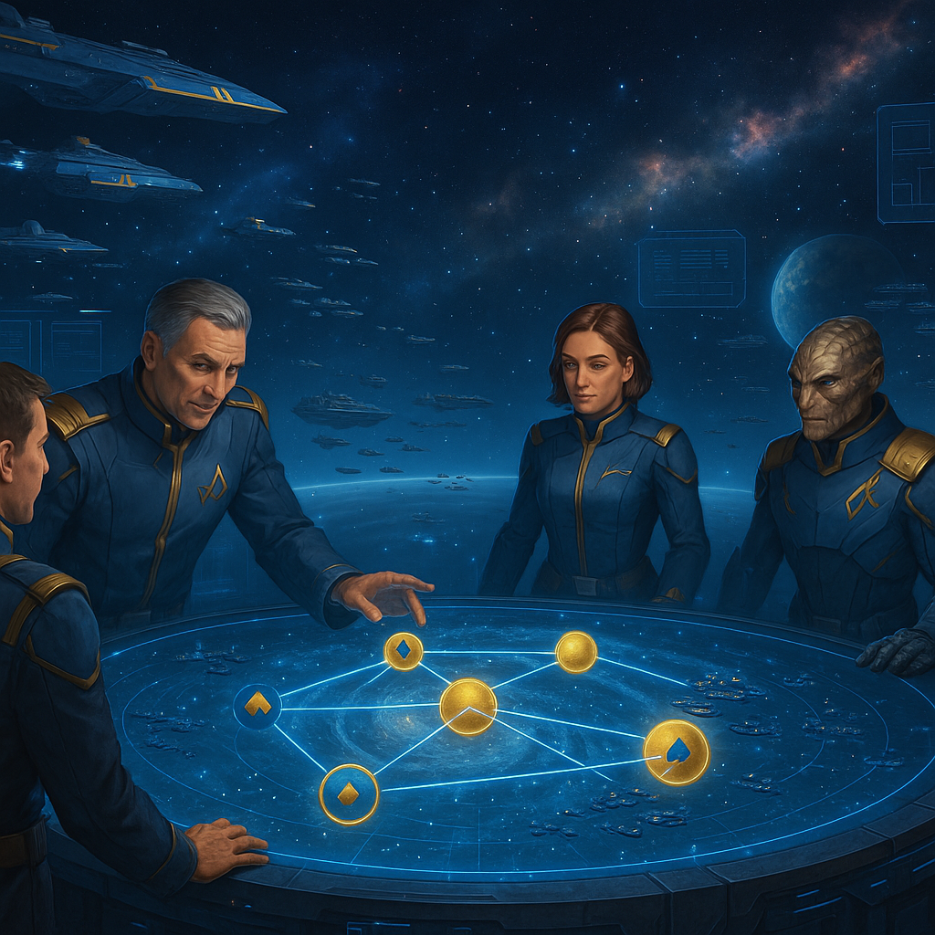 Alliances in War for Galaxy for Beginners: Multi-account, Planets, Capture, and Joint Actions