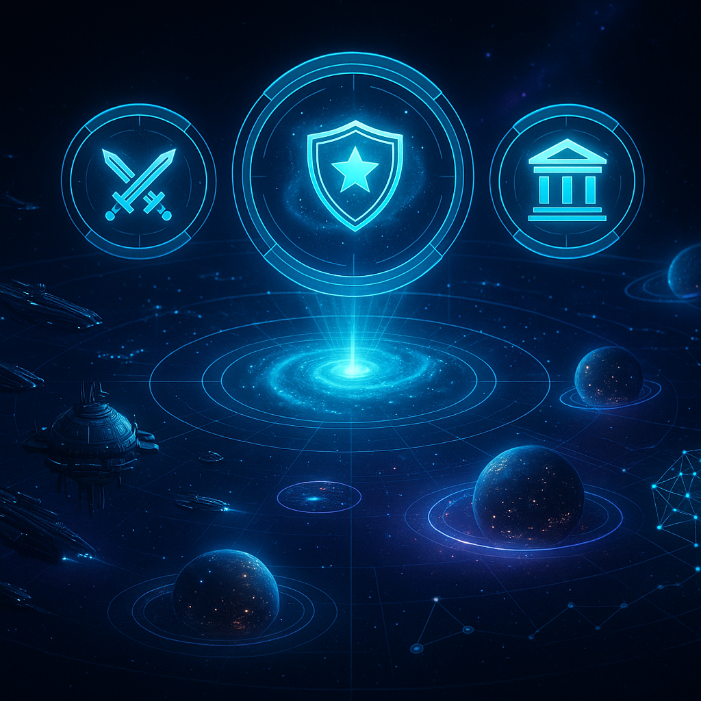 Clasificación de combate, ligas y clasificación general en War for Galaxy: qué significan los puntos