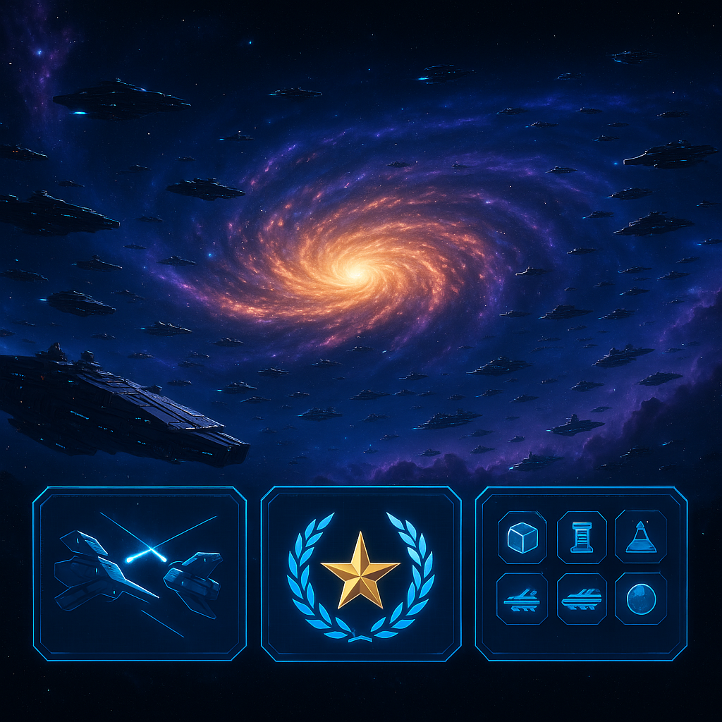 Combat Rating, Leagues, and Overall Rating: Three Different Ways to Measure Player Strength in War for Galaxy