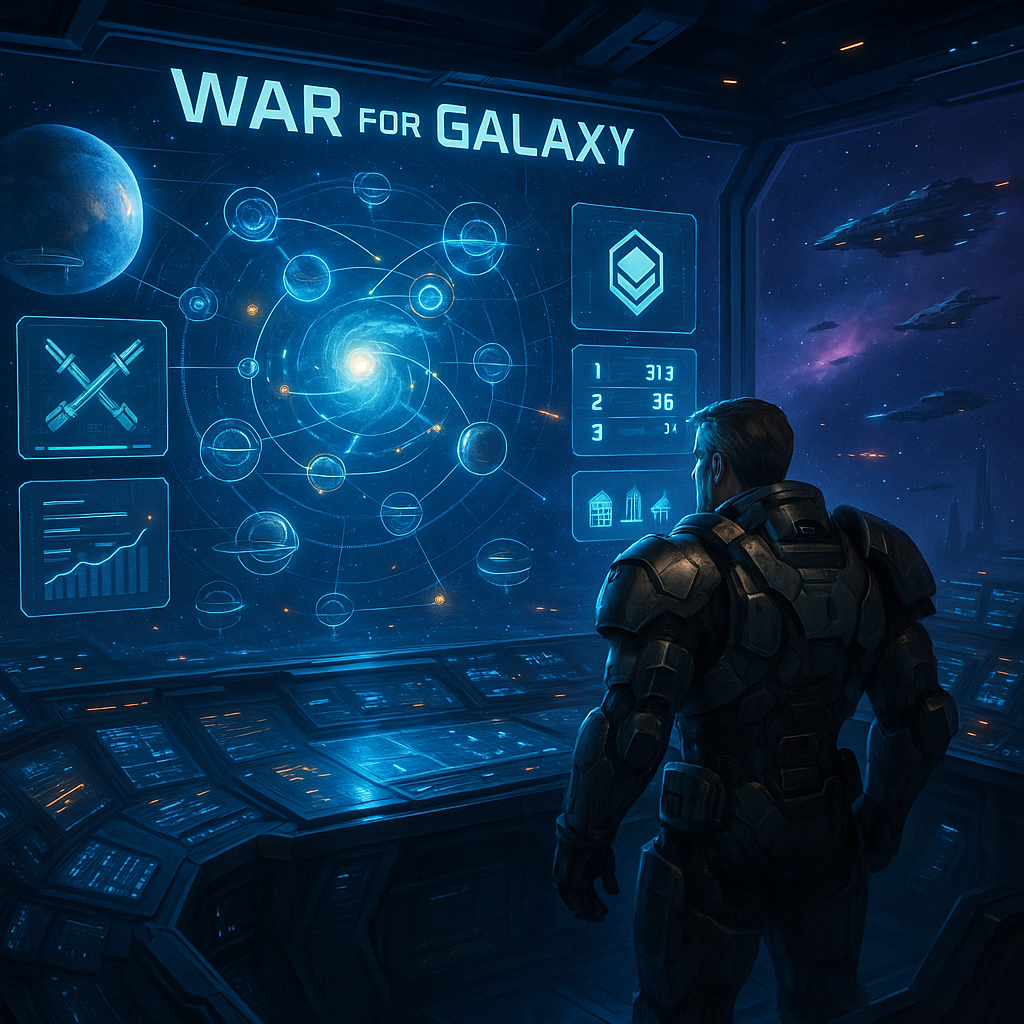 Calificación de combate, ligas y clasificación general en War for Galaxy: tres formas diferentes de medir la fuerza del jugador