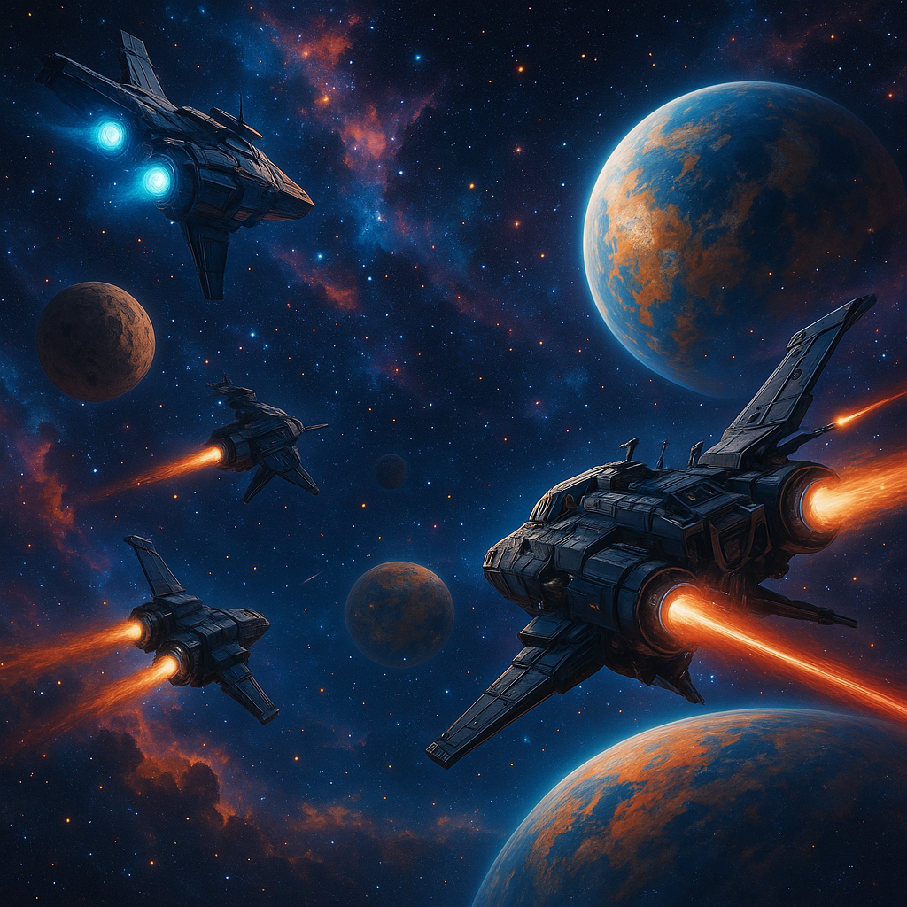 Играть онлайн в космические игры: топ 5 причин выбрать War for Galaxy в 2025 году