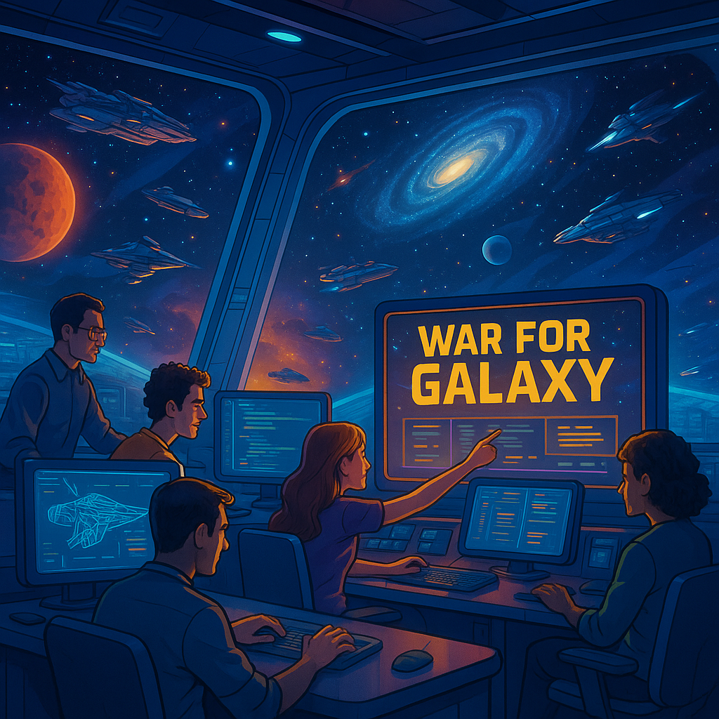 История создания War for Galaxy: взгляд изнутри — интервью с разработчиками и обсуждение истории проекта