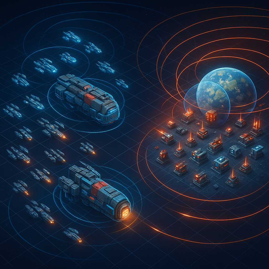 How Combat Works in War for Galaxy: Why Fleet Power Doesn't Guarantee Victory