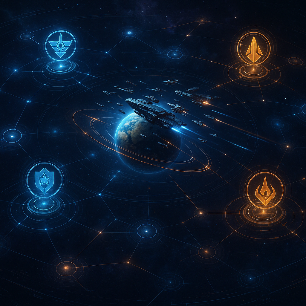 Comment fonctionne la nouvelle Alliance dans War for Galaxy : multi-comptes, planètes et contrôle des territoires