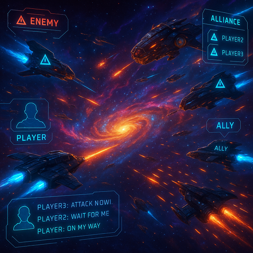 Overview of War for Galaxy Multiplayer Features: Alliances, PvP, and Player Interaction