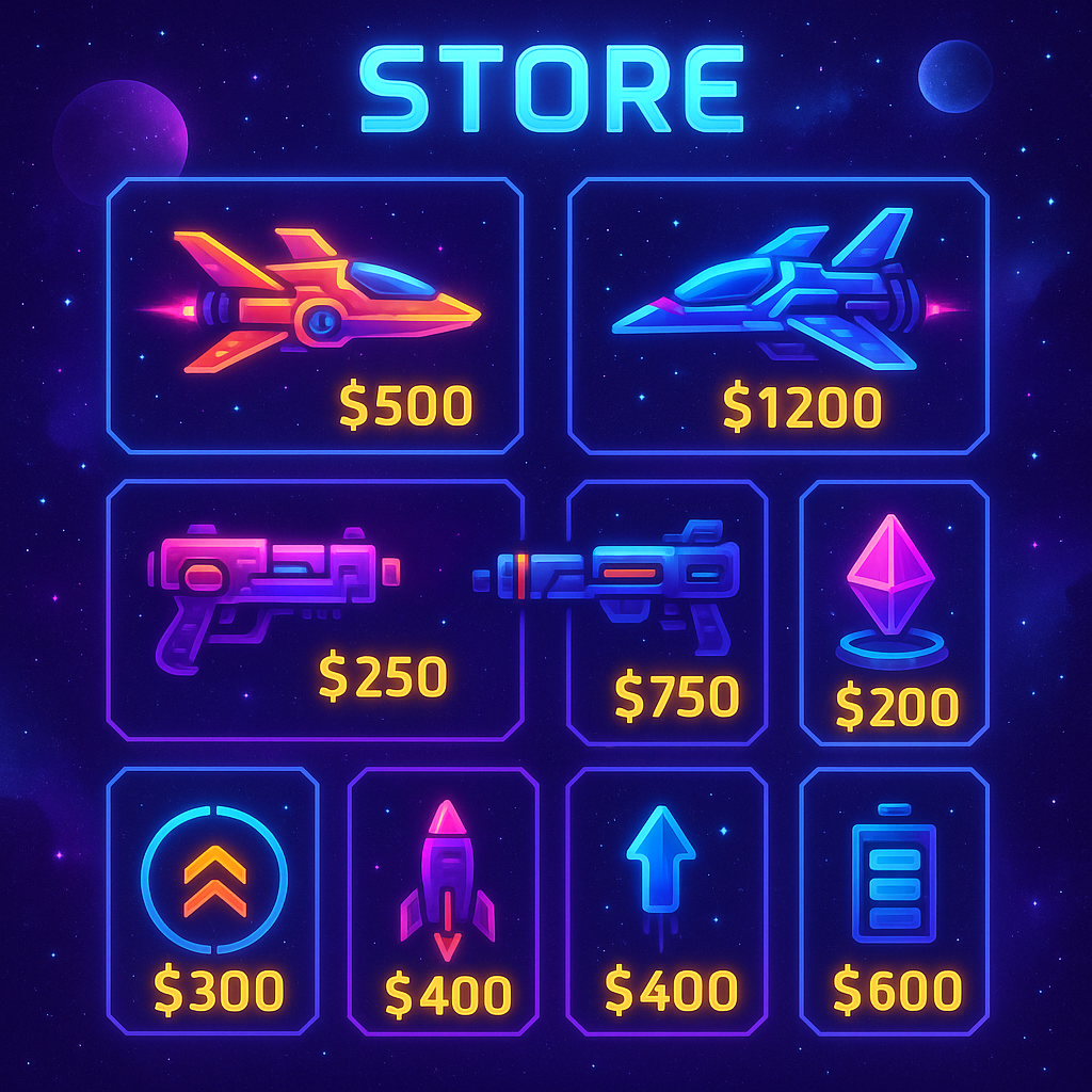 War for Galaxy In-Game Store Review: Best Items and Great Deals
