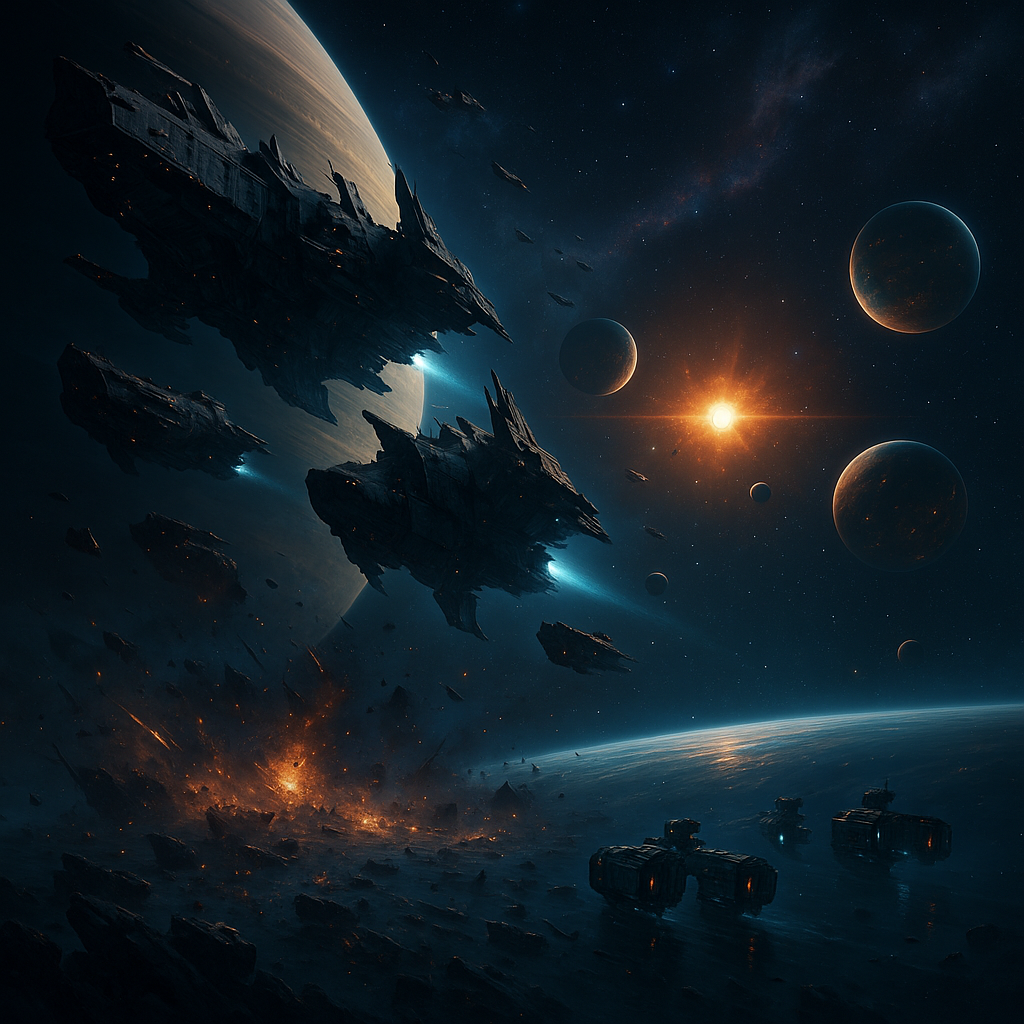 War for Galaxy의 해적: 등장 시기, 함대 강도의 결정 요인 및 잔해의 용도