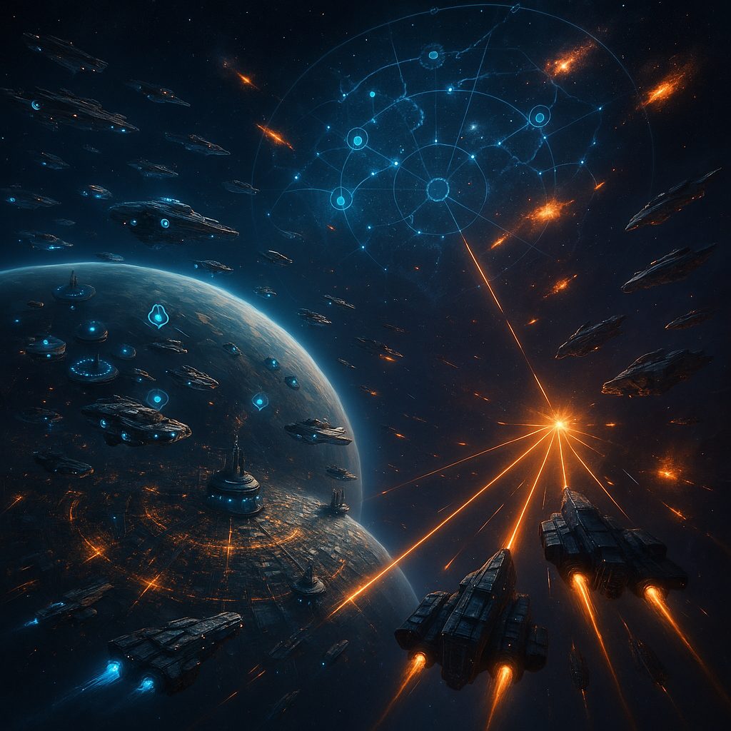 Joint Attack and Defense: How an Alliance Unites Fleets in Battle