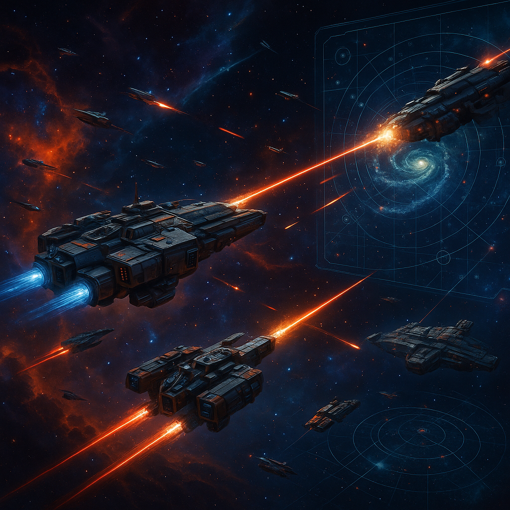 Сравнение War for Galaxy с другими космическими стратегиями: уникальные механики и сюжет