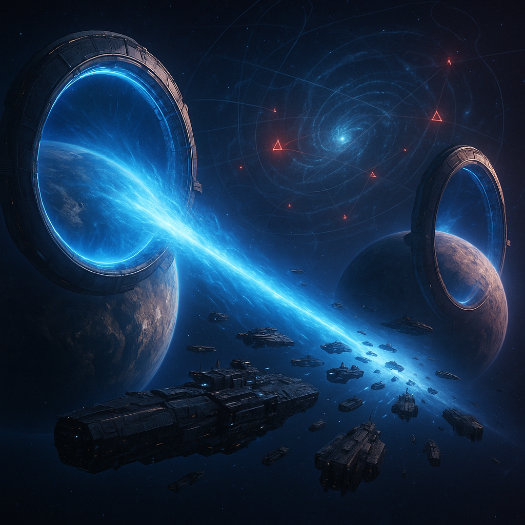 Teleport in War for Galaxy: When 5 Minutes Decide the Outcome of War