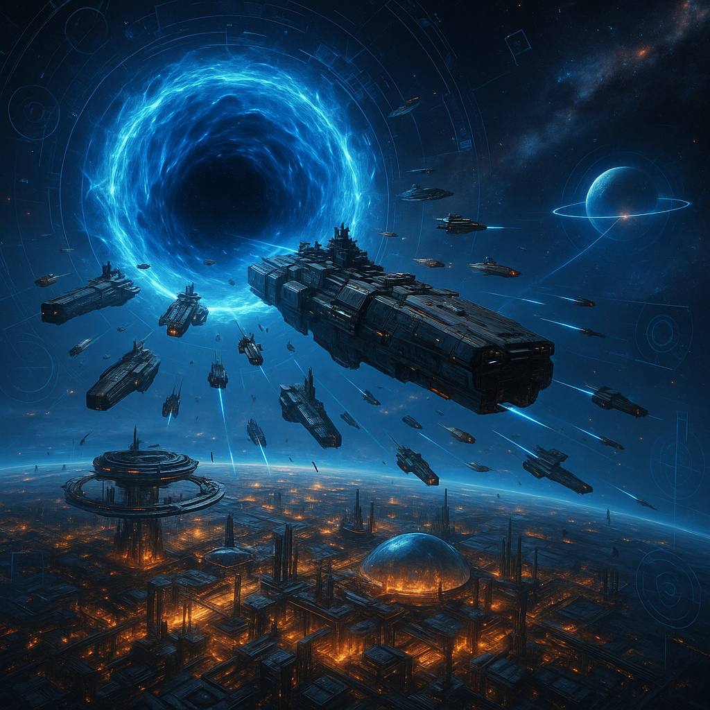 Teletransporte en War for Galaxy: 5 minutos, 0 combustible y nueva movilidad para la flota