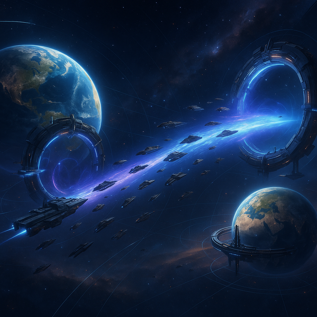 Teletransporte en War for Galaxy: cuándo construir y cómo usarlo sin errores