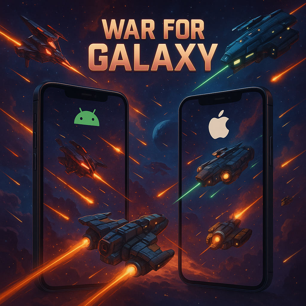 War for Galaxy Mobile: Android vs iOS Versions Comparison