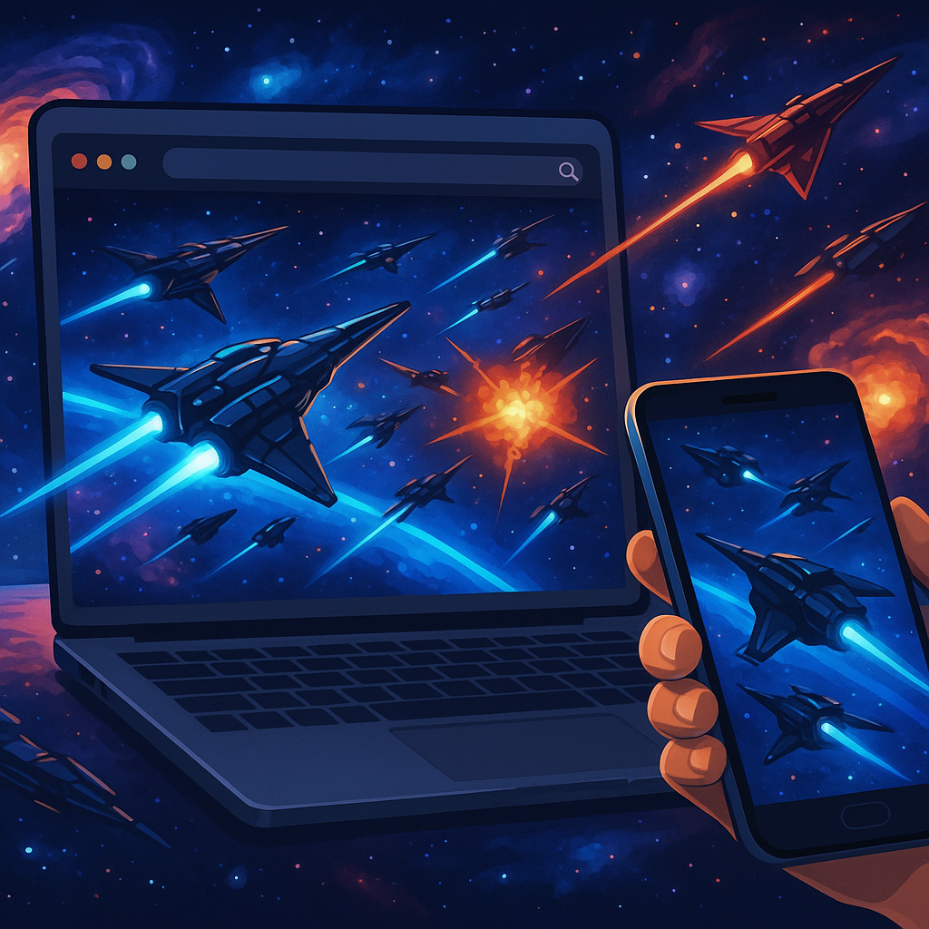 War for Galaxy: Play Without Installation — Advantages of the Browser Version