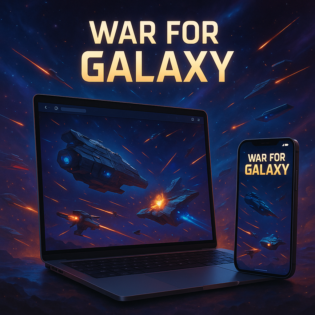 War for Galaxy: играть онлайн без скачивания — сравнение браузерной и мобильной версий