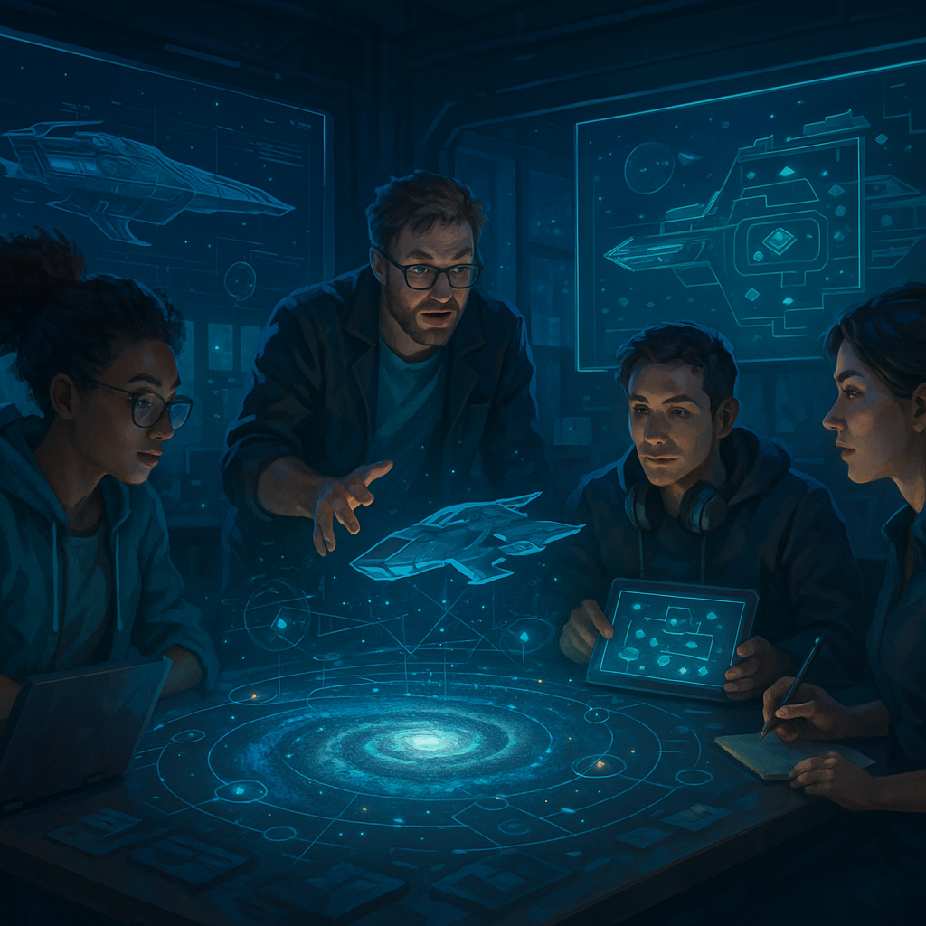 War for Galaxy: The Development Story and the Creative Team