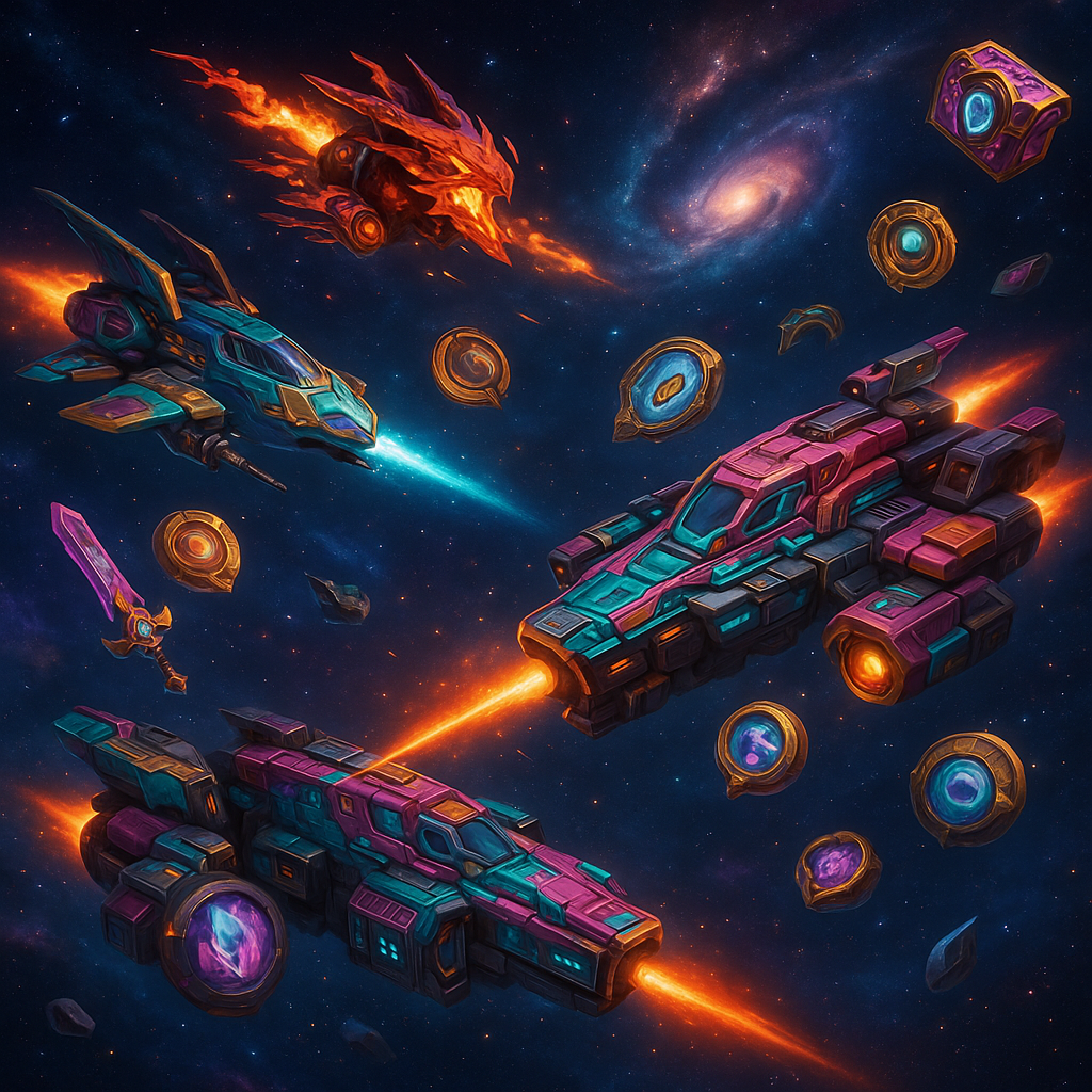 War for Galaxy: Collection of Exclusive Skins and Gifts — Review of Rare Items in the Store