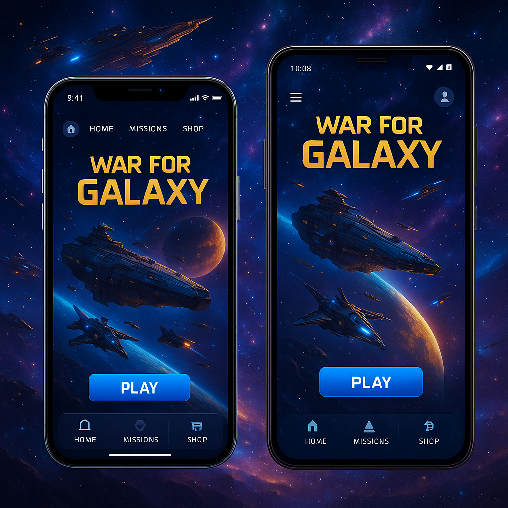 War for Galaxy: Mobile Versions of the Game — iOS vs Android, Interface Features, and Performance