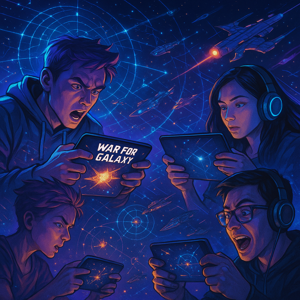 War for Galaxy: Mobile Experience — Advantages and Challenges of Playing on Mobile Devices