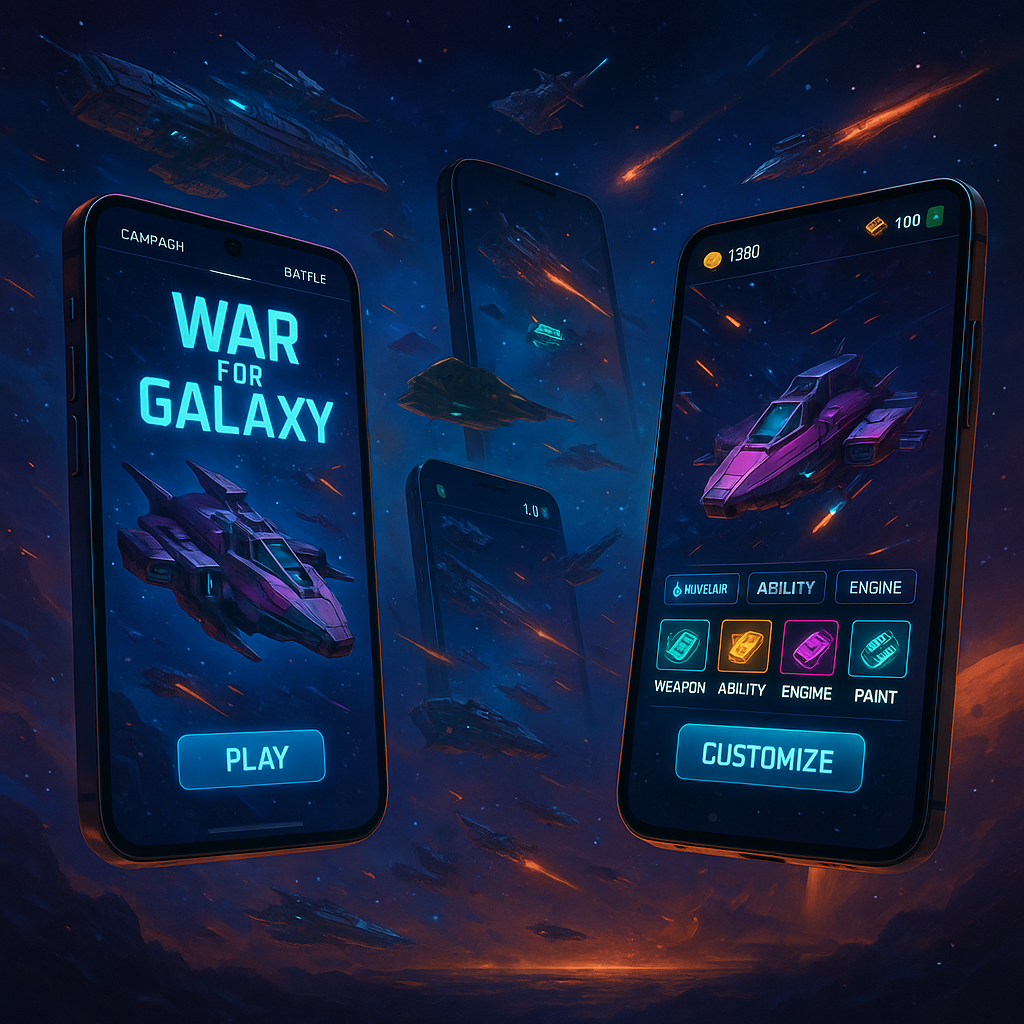 War for Galaxy на мобильных устройствах: преимущества и опыт игры — сравнение версий для iOS и Android