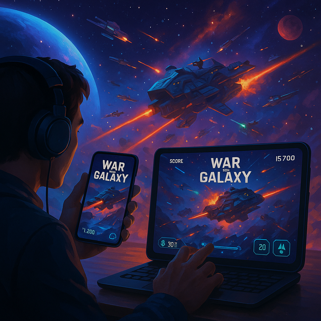 War for Galaxy on Mobile Devices: Advantages and Comparison of iOS and Android Versions