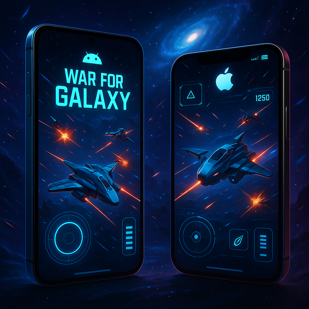War for Galaxy на мобильных устройствах: сравнение версий для Android и iOS