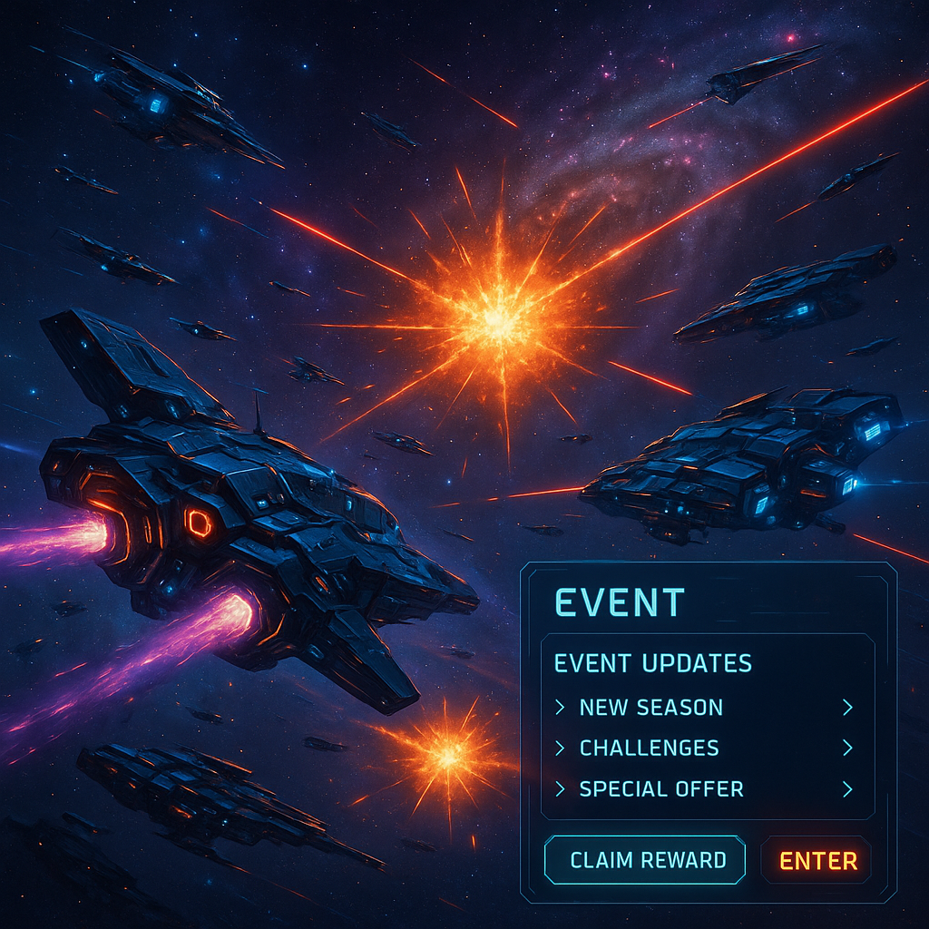 War for Galaxy: Новости и события — последние обновления и предстоящие ивенты