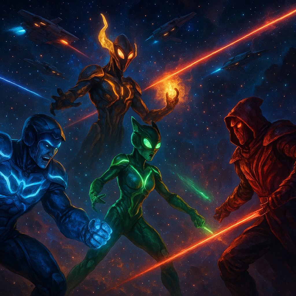 War for Galaxy: обзор новых героев и их стратегическое значение