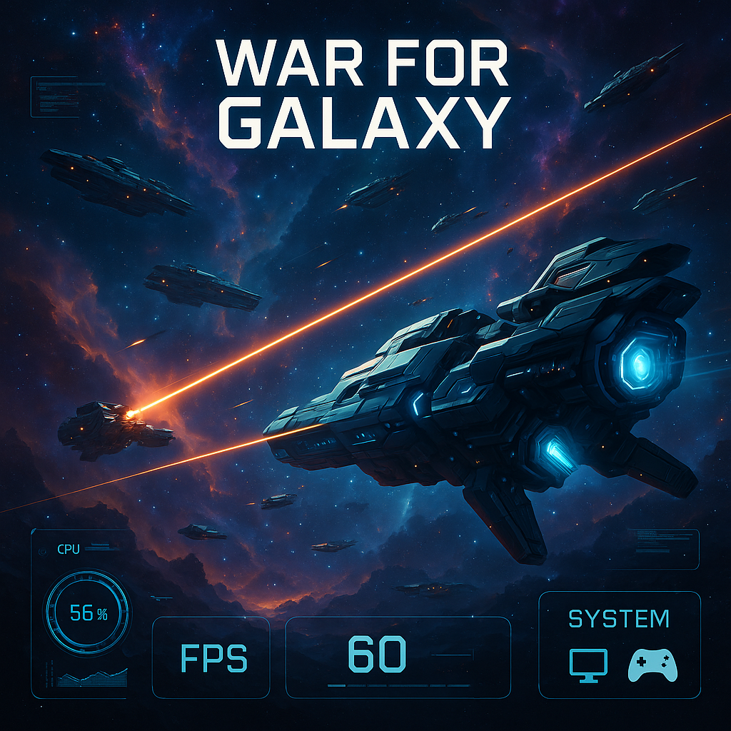War for Galaxy: Overview of Technical Requirements and Optimization