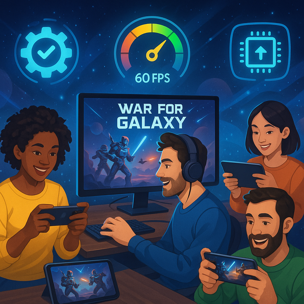 War for Galaxy: оптимизация игры на слабых устройствах — настройка и советы для плавного геймплея