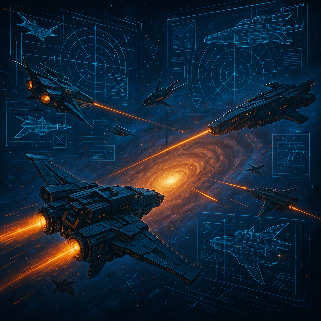 War for Galaxy: подготовка к сражениям и шпионаж — методы разведки и планы атак