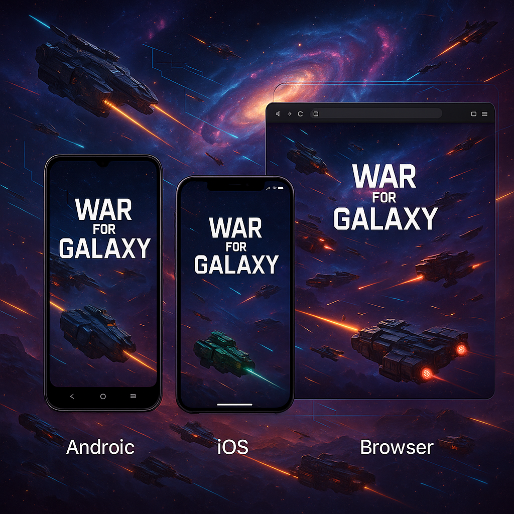 War for Galaxy: Advantages of the Mobile Version on Android and iOS and Comparison with the Browser Version
