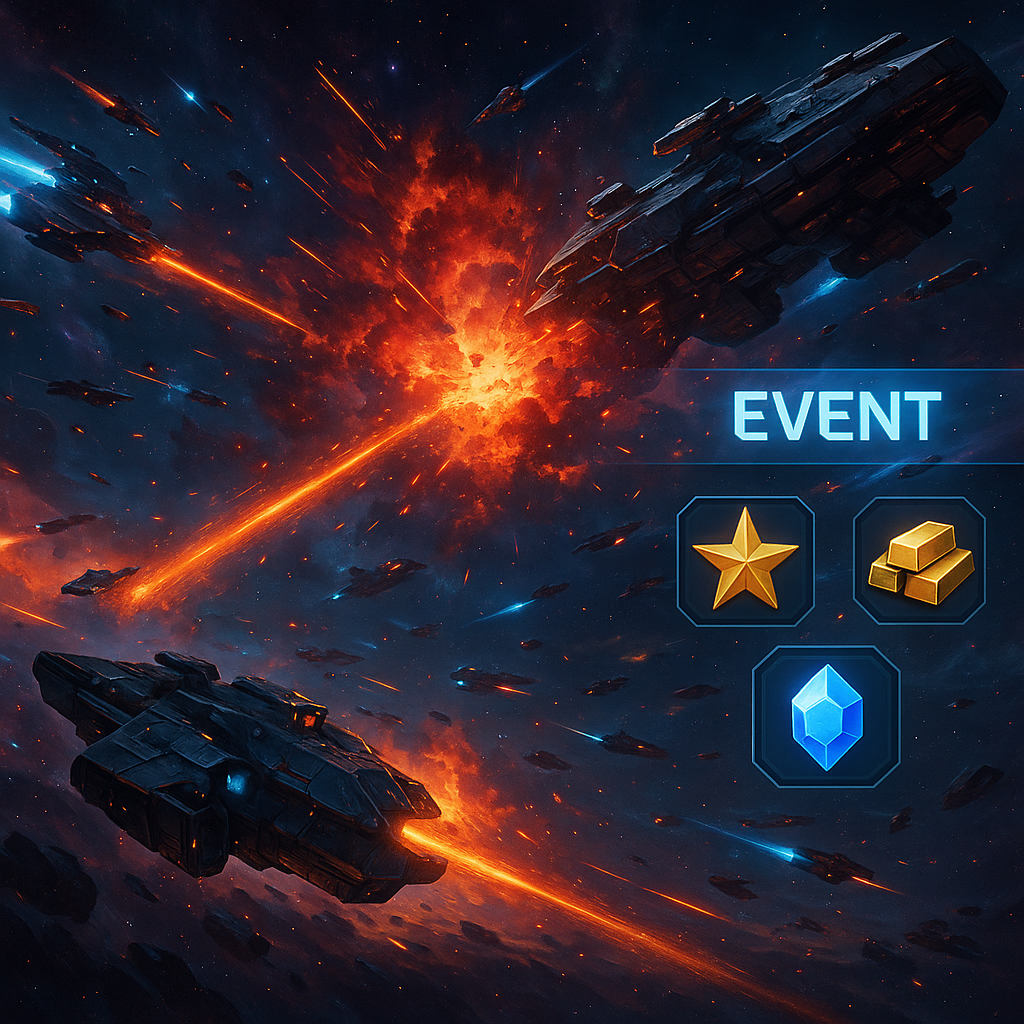 War for Galaxy: события и акции в новом обновлении, как участвовать и выигрывать