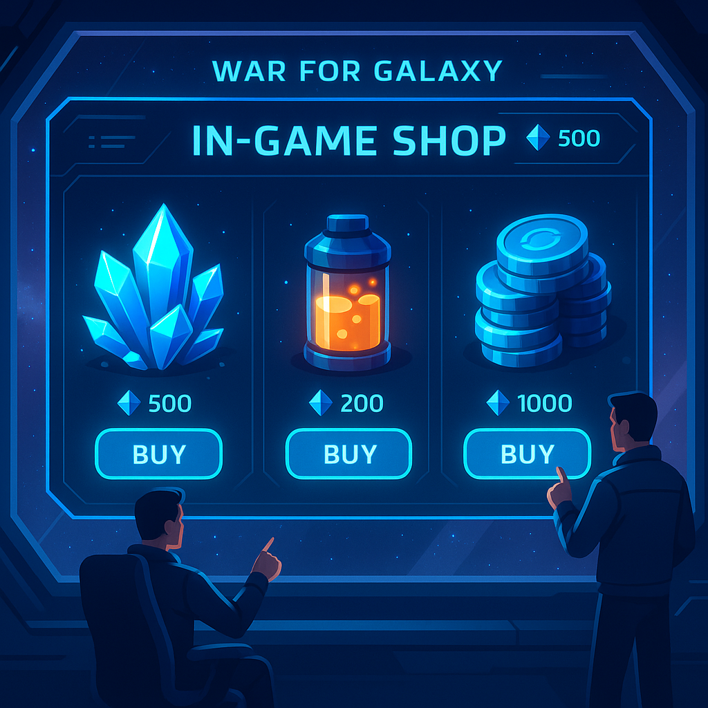 War for Galaxy: Tips for Effective Use of the In-Game Store