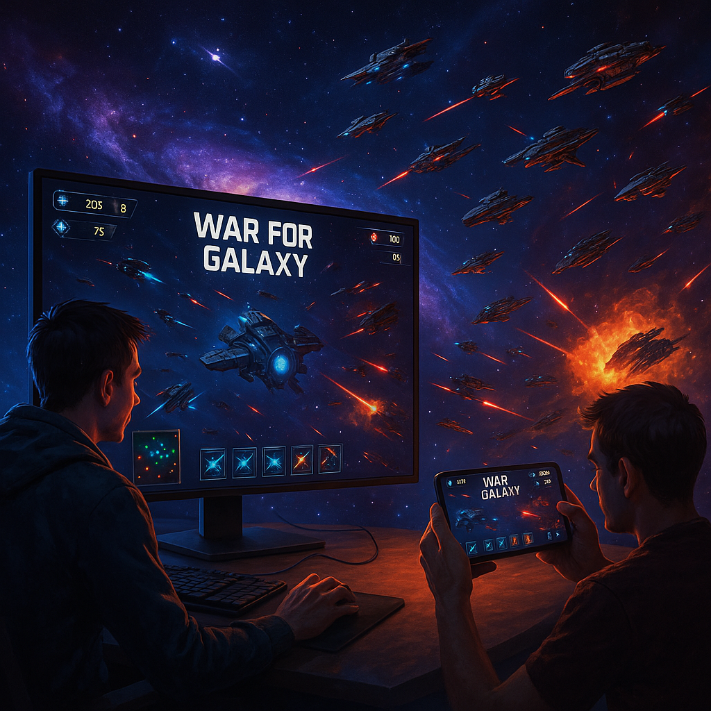 War for Galaxy: сравнение браузерной игры и мобильной версии — плюсы и минусы