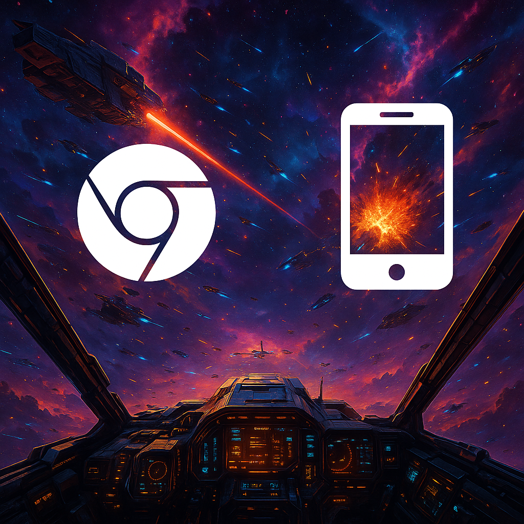 War for Galaxy: сравнение браузерной и мобильной игры — удобство, графика, геймплей