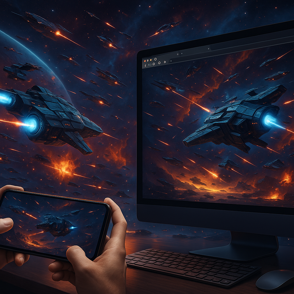 War for Galaxy: сравнение мобильной и браузерной версий — преимущества удобства и функционала