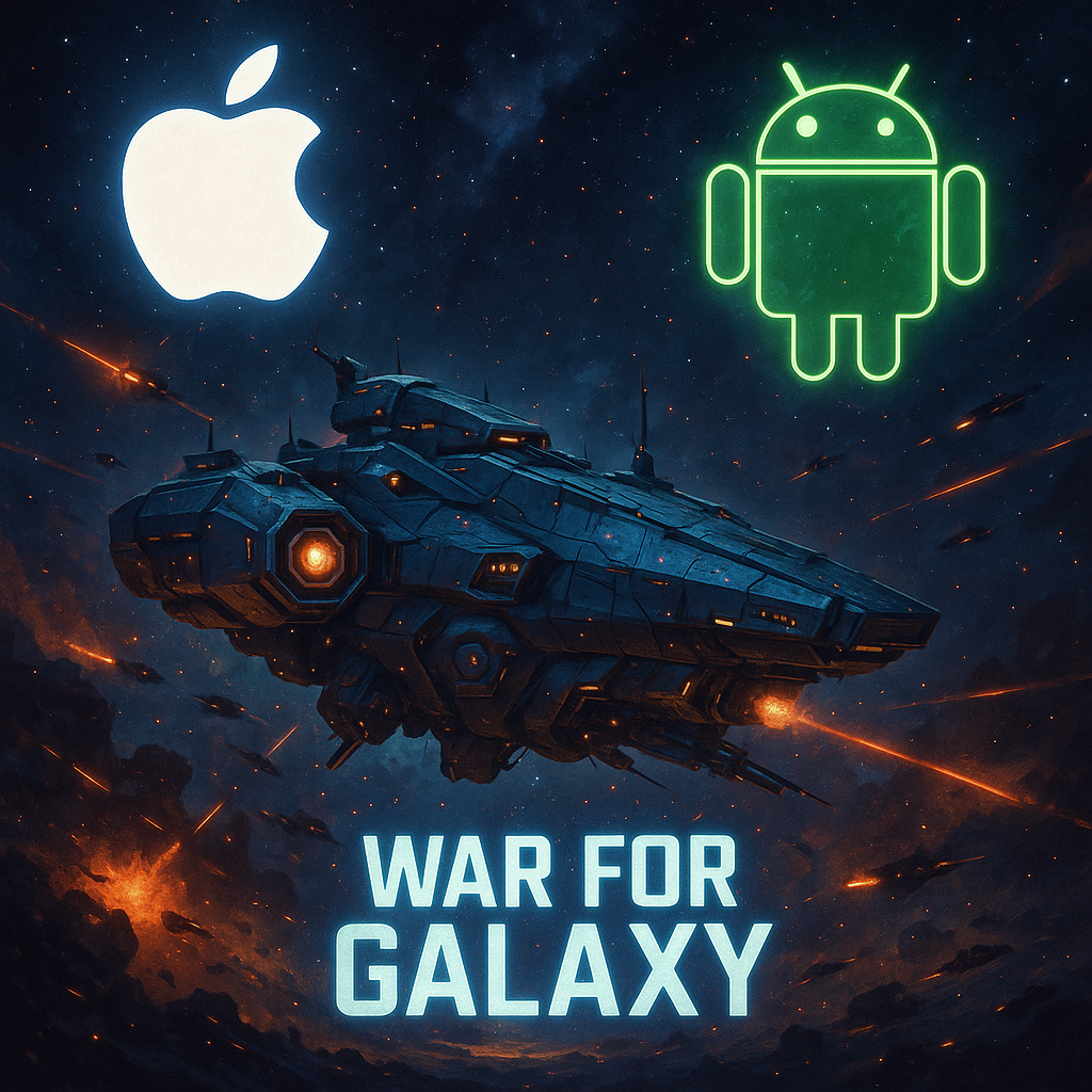 War for Galaxy: Comparing Mobile Versions for iOS and Android
