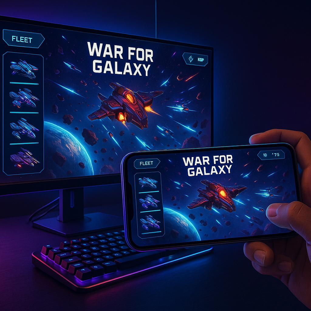 War for Galaxy: Comparing PC and Mobile Versions — Comforts and Key Differences