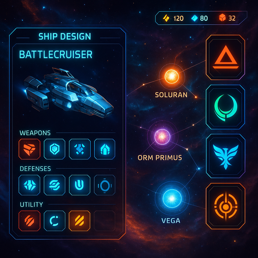 War for Galaxy: стратегия развития в начале игры — оптимальные пути прокачки и выбор фракций