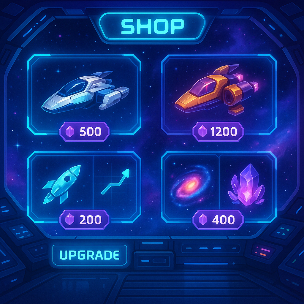 War for Galaxy: внутриигровой магазин — обзор ассортимента и выгод для игроков