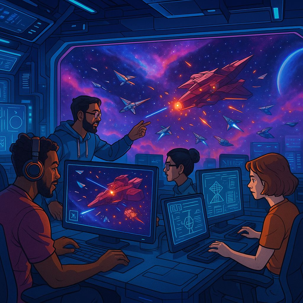 War for Galaxy: познакомьтесь с командой разработчиков