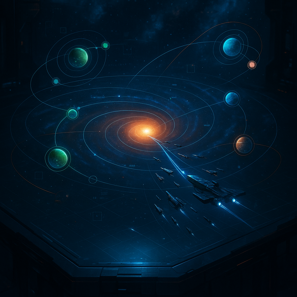 Conquista de planetas de alianza en War for Galaxy: quién puede tomar territorios y por qué un ataque común no cambia de dueño