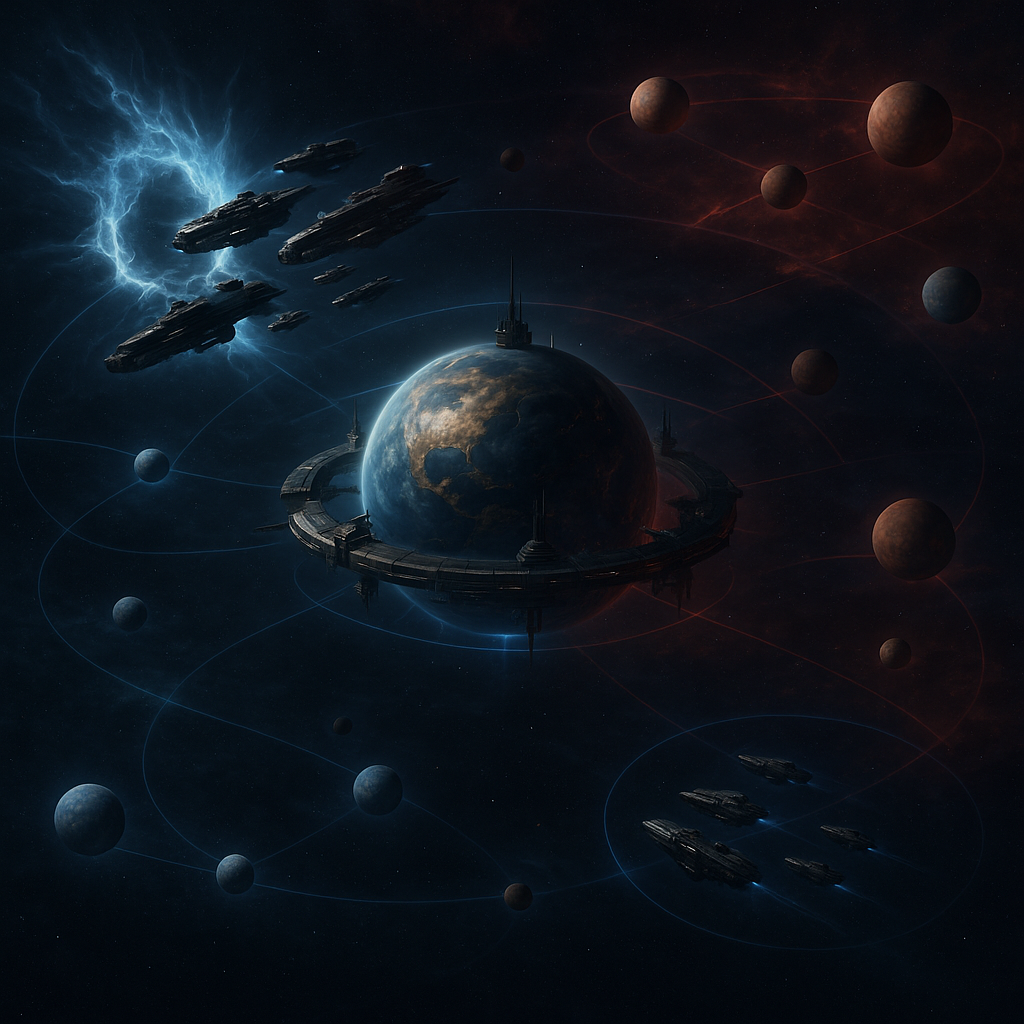 Captura de planetas de alianzas en War for Galaxy: quién toma territorios y quién solo saquea