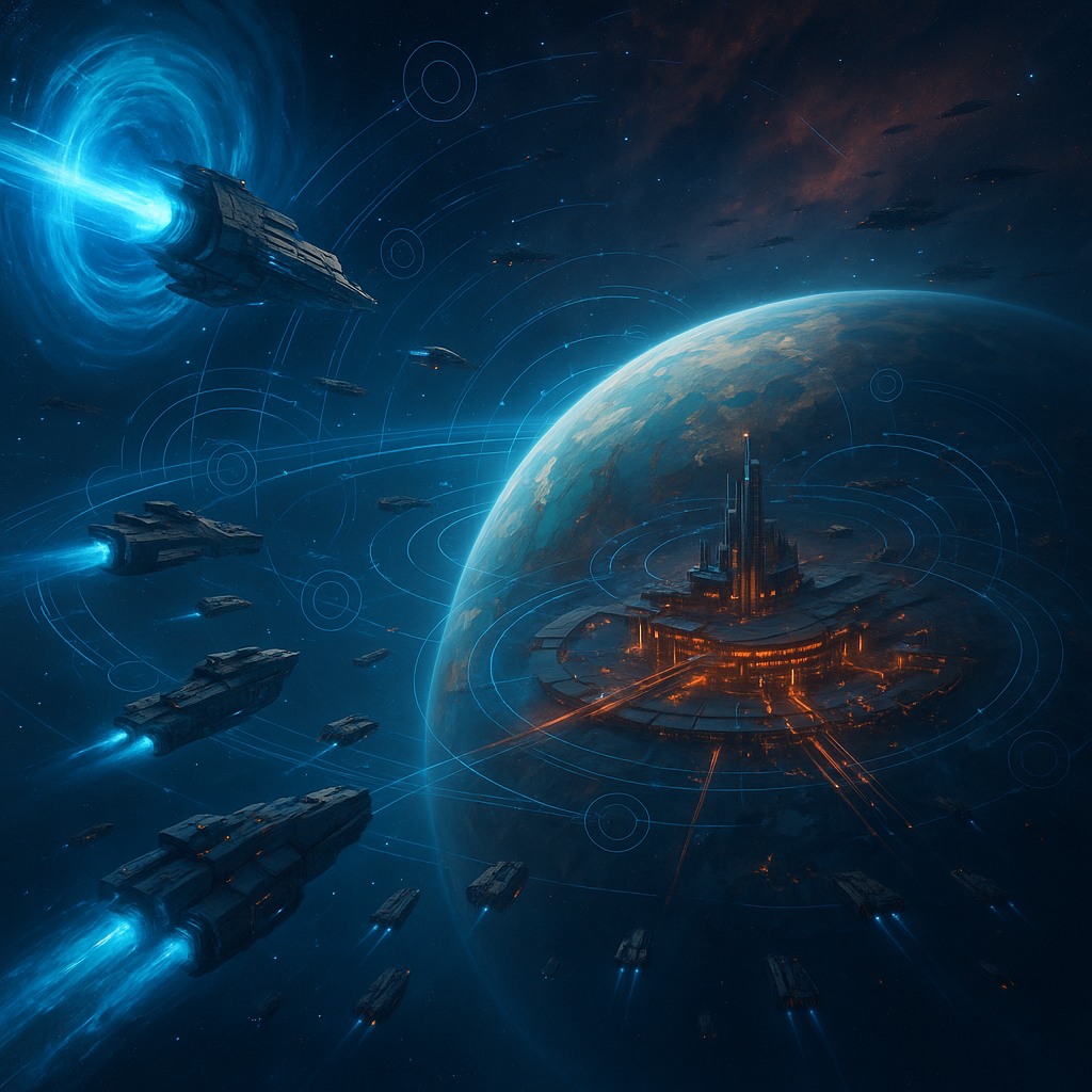Protección del planeta aliado en War for Galaxy: cómo funciona SAB y por qué es necesaria la Base de Reabastecimiento