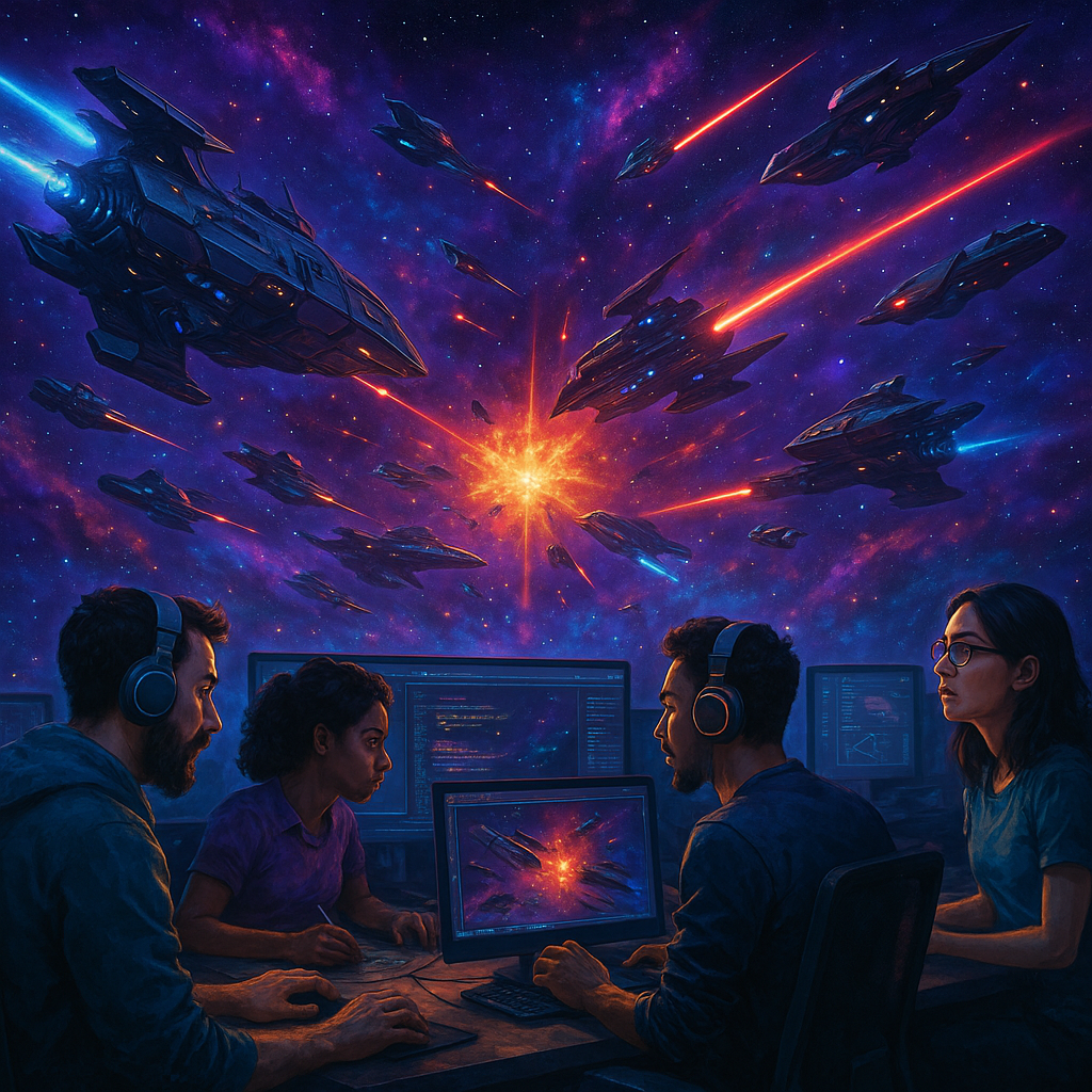 Introduction to the History and Team of War for Galaxy: The Journey to Stellar Heights