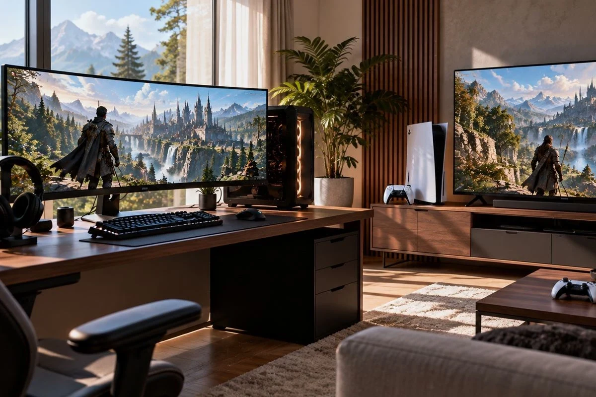 Совместная игра между PlayStation 5 и компьютером через кроссплей